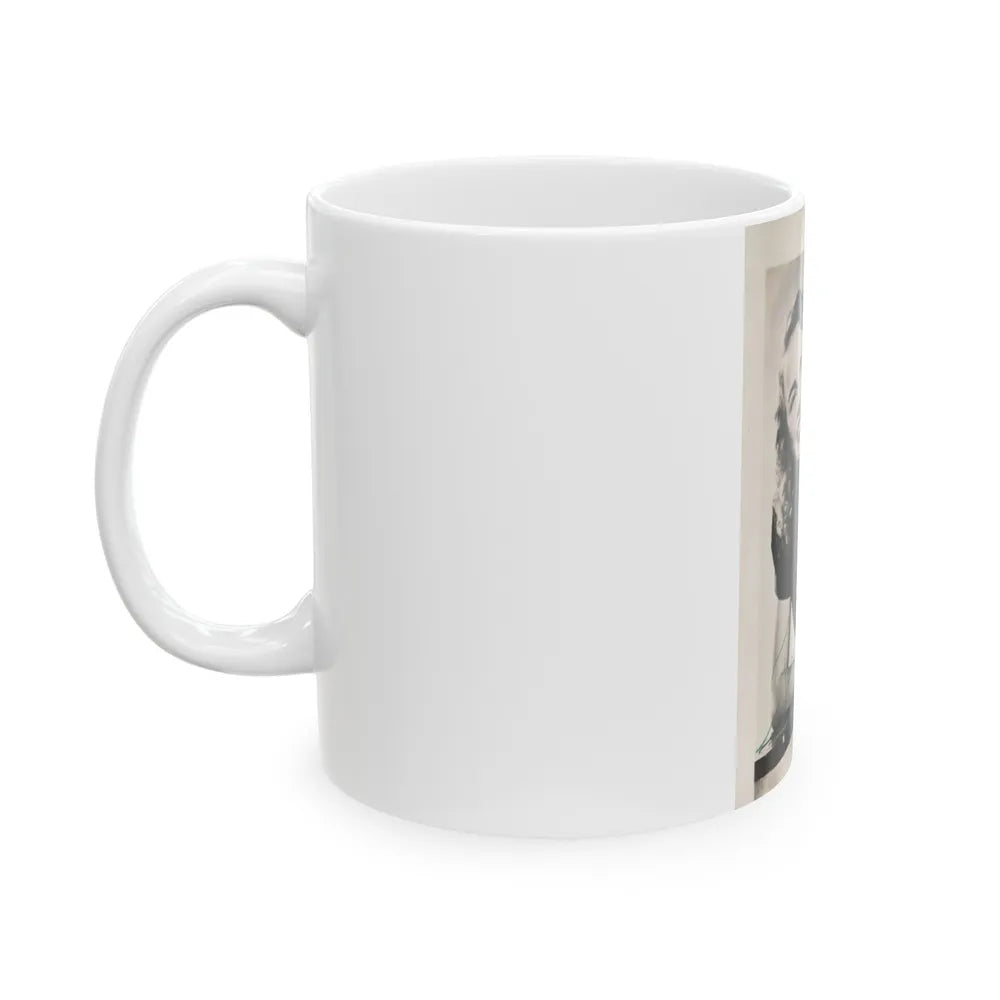 Terry Moore #204 (Vintage Female Icon) White Coffee Mug-Go Mug Yourself