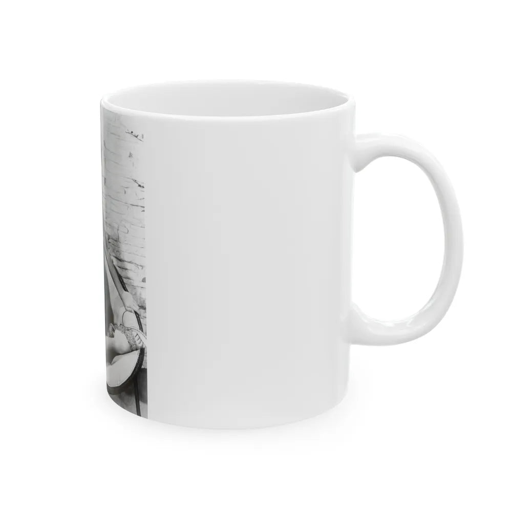 Terry Moore #212 (Vintage Female Icon) White Coffee Mug-Go Mug Yourself