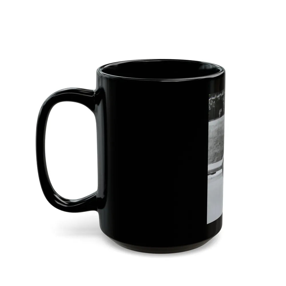 Terry Moore #216 (Vintage Female Icon) Black Coffee Mug-Go Mug Yourself