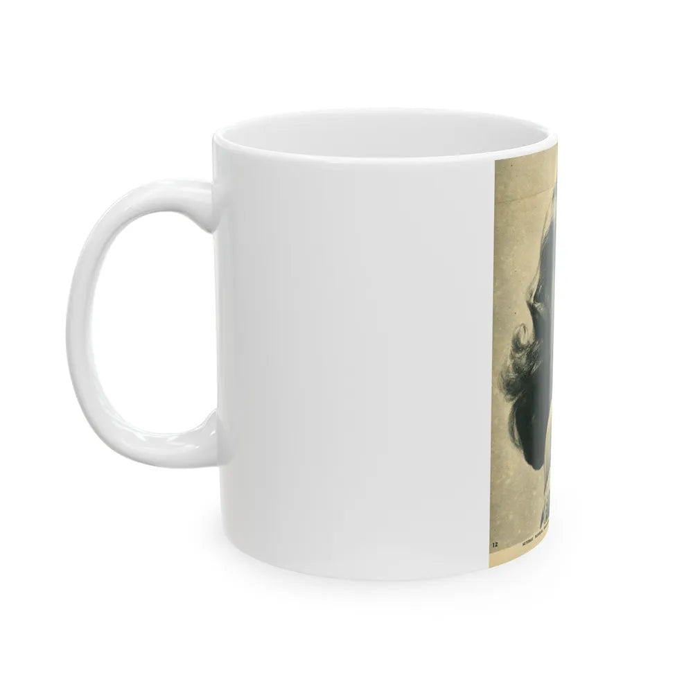Terry Moore #22 (Vintage Female Icon) White Coffee Mug-Go Mug Yourself