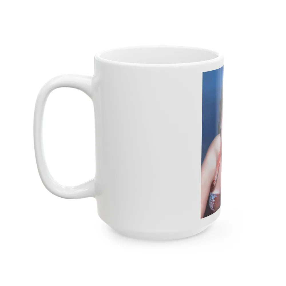 Terry Moore #239 (Vintage Female Icon) White Coffee Mug-Go Mug Yourself