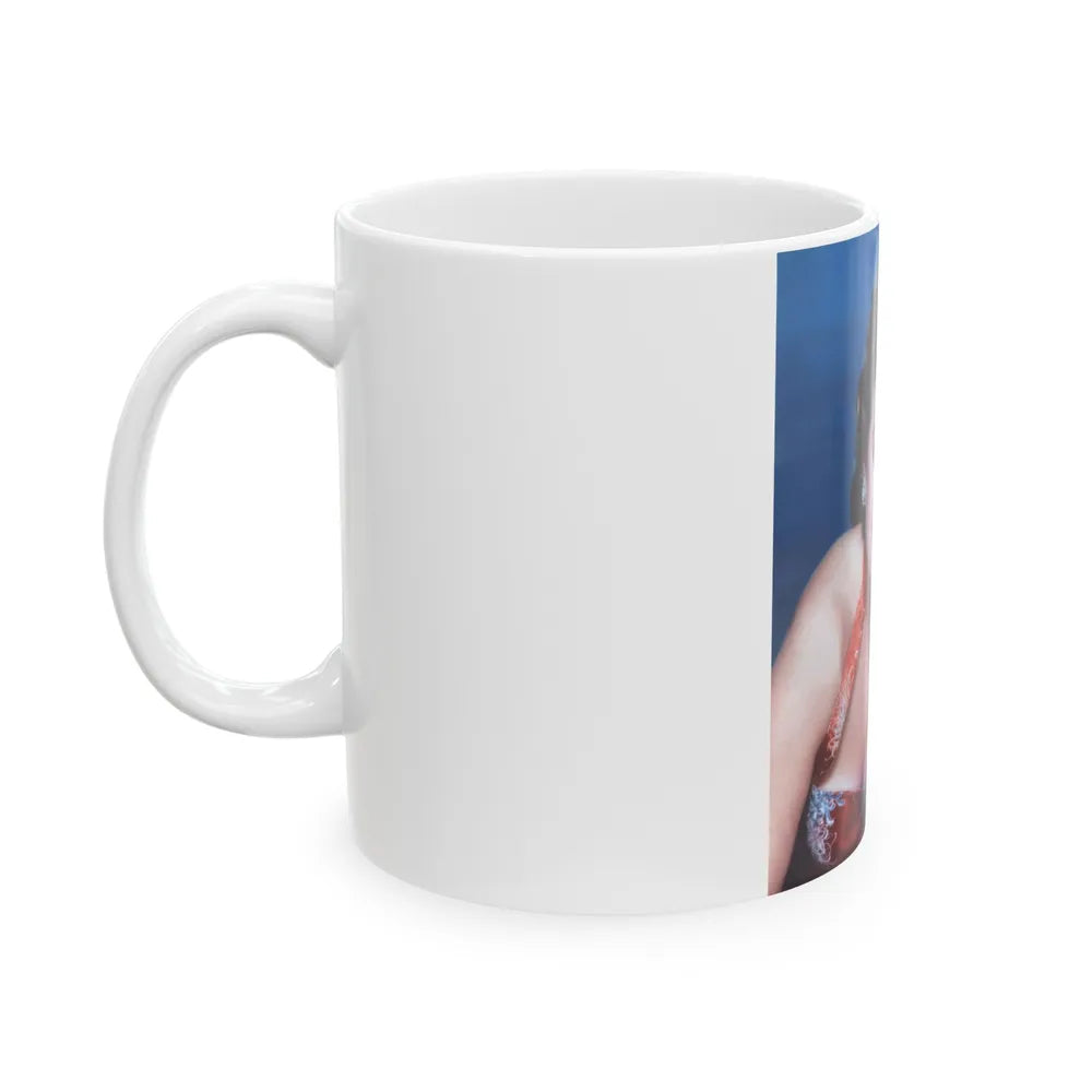 Terry Moore #239 (Vintage Female Icon) White Coffee Mug-Go Mug Yourself