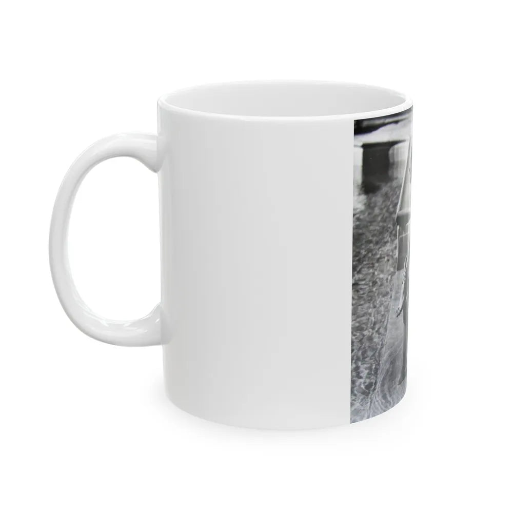 Terry Moore #249 (Vintage Female Icon) White Coffee Mug-Go Mug Yourself