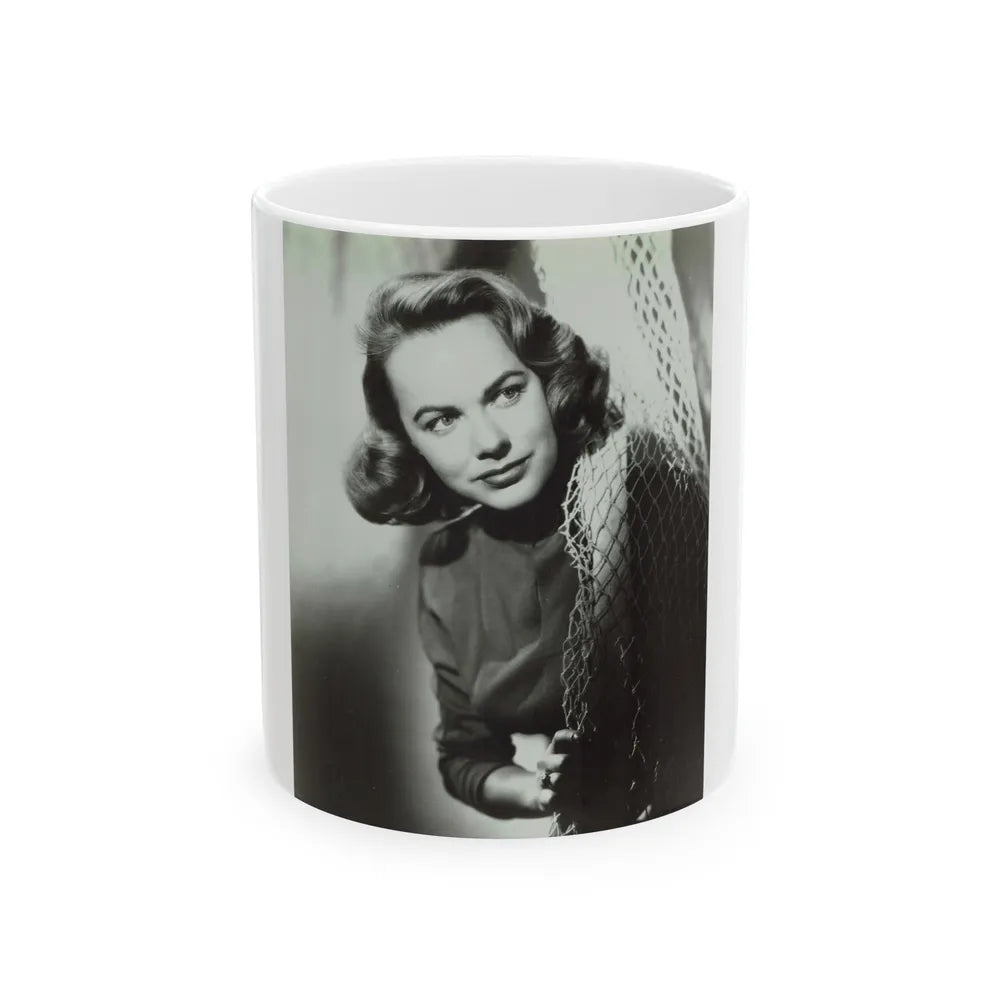 Terry Moore #266 (Vintage Female Icon) White Coffee Mug-11oz-Go Mug Yourself