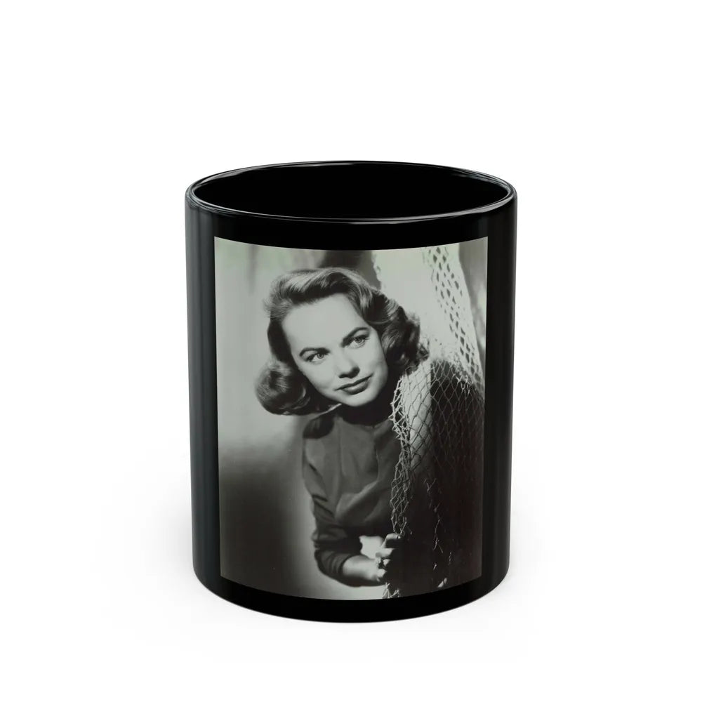 Terry Moore #2661 (Vintage Female Icon) Black Coffee Mug-11oz-Go Mug Yourself