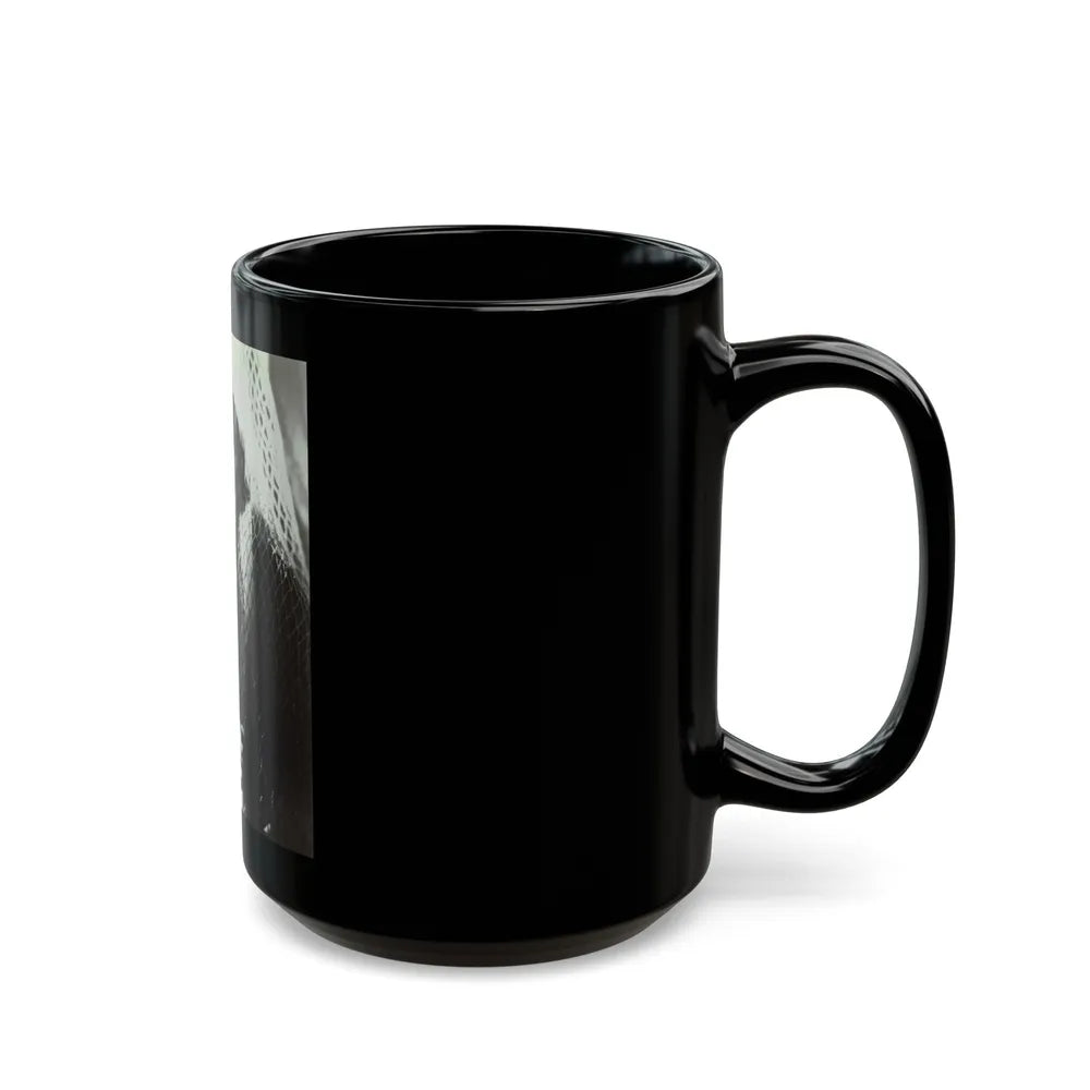 Terry Moore #2661 (Vintage Female Icon) Black Coffee Mug-Go Mug Yourself