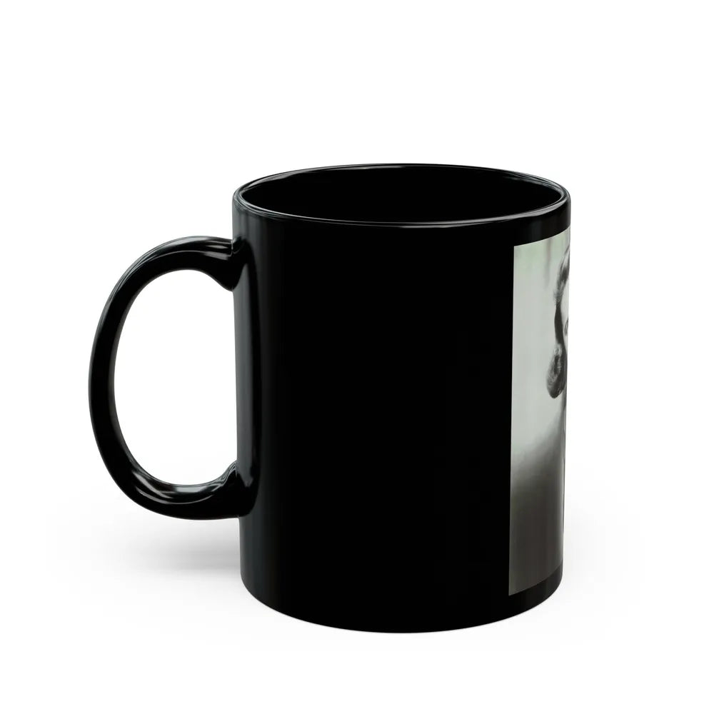 Terry Moore #2661 (Vintage Female Icon) Black Coffee Mug-Go Mug Yourself