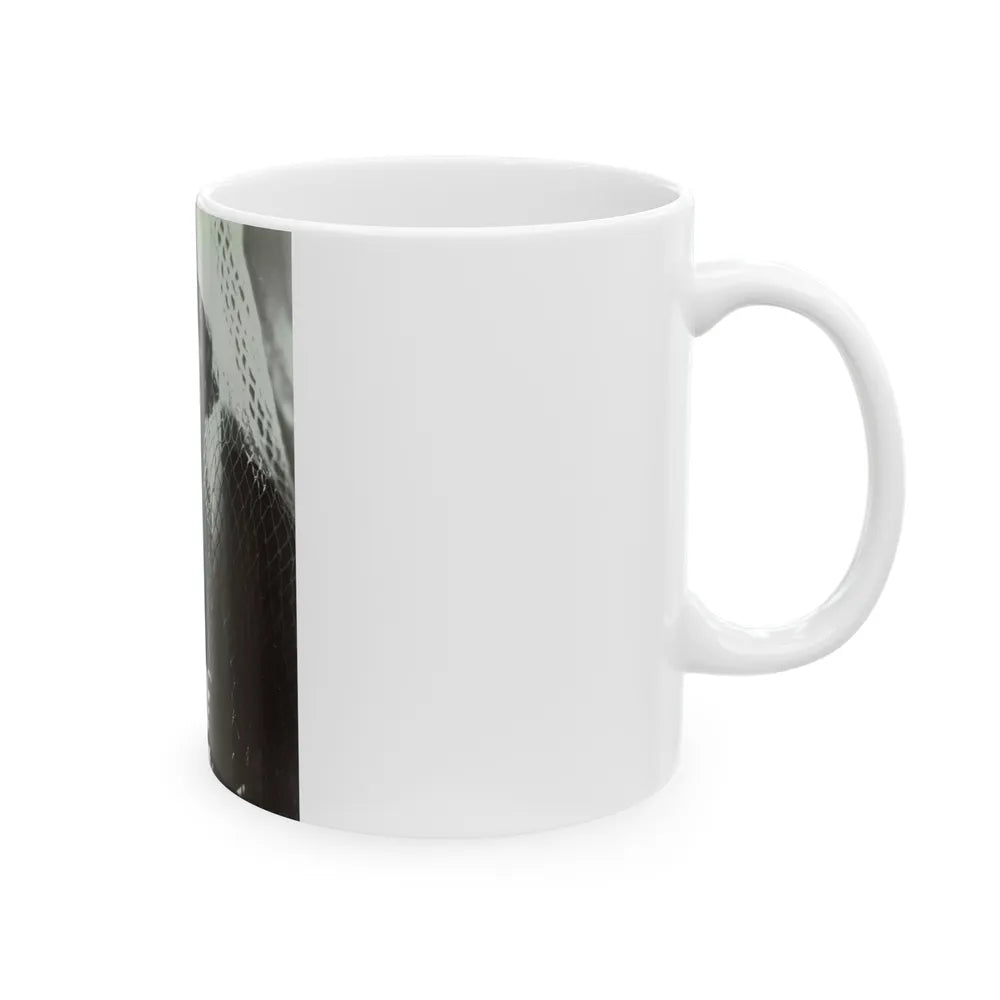 Terry Moore #2661 (Vintage Female Icon) White Coffee Mug-Go Mug Yourself