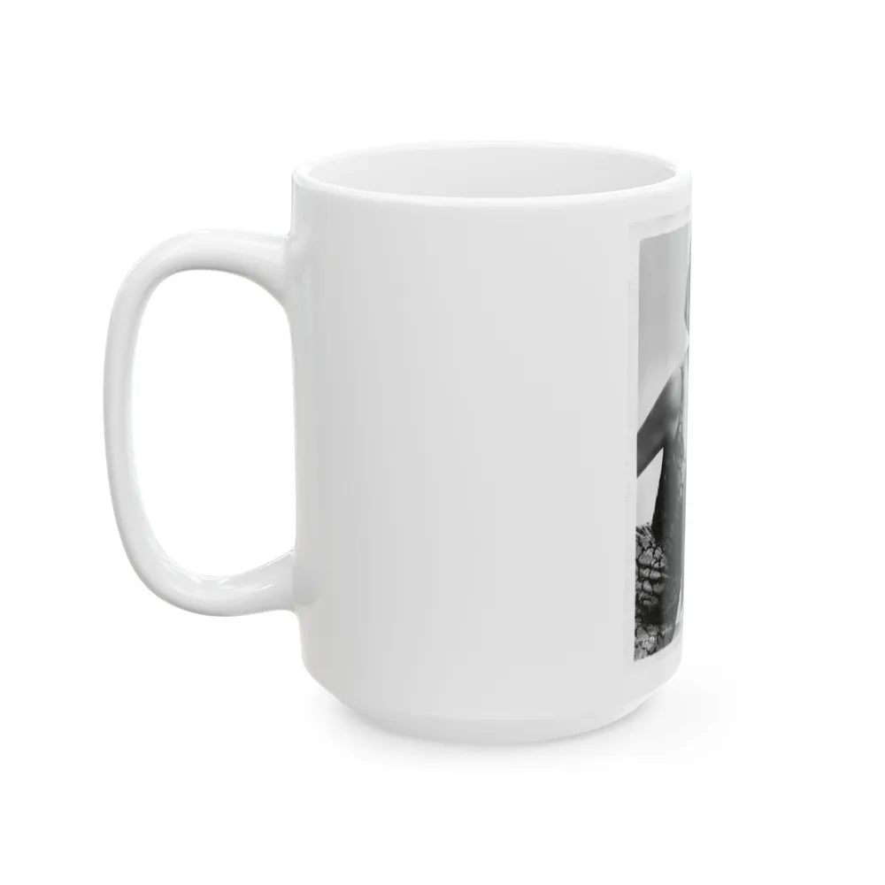 Terry Moore #27 (Vintage Female Icon) White Coffee Mug-Go Mug Yourself