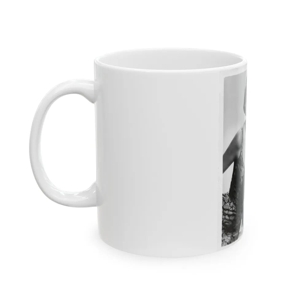 Terry Moore #27 (Vintage Female Icon) White Coffee Mug-Go Mug Yourself