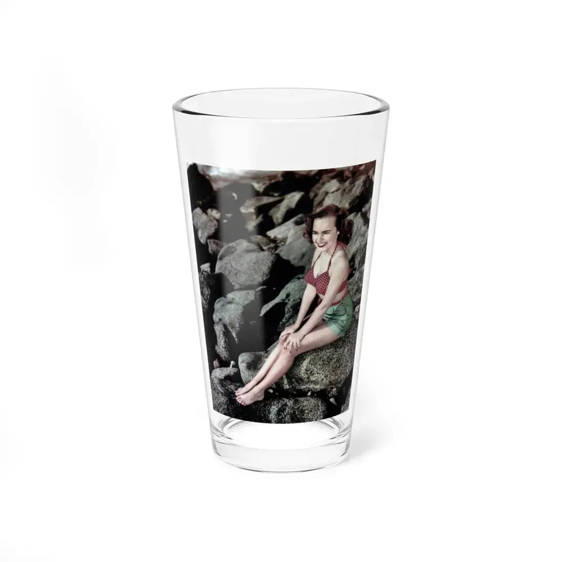 Terry Moore #279 (Vintage Female Icon) Pint Glass 16oz 16oz - Go Mug Yourself