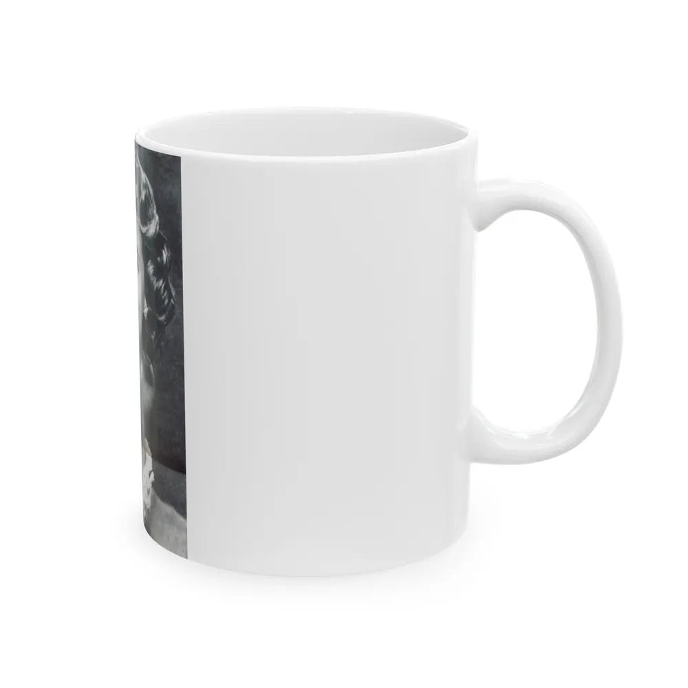 Terry Moore #280 (Vintage Female Icon) White Coffee Mug-Go Mug Yourself