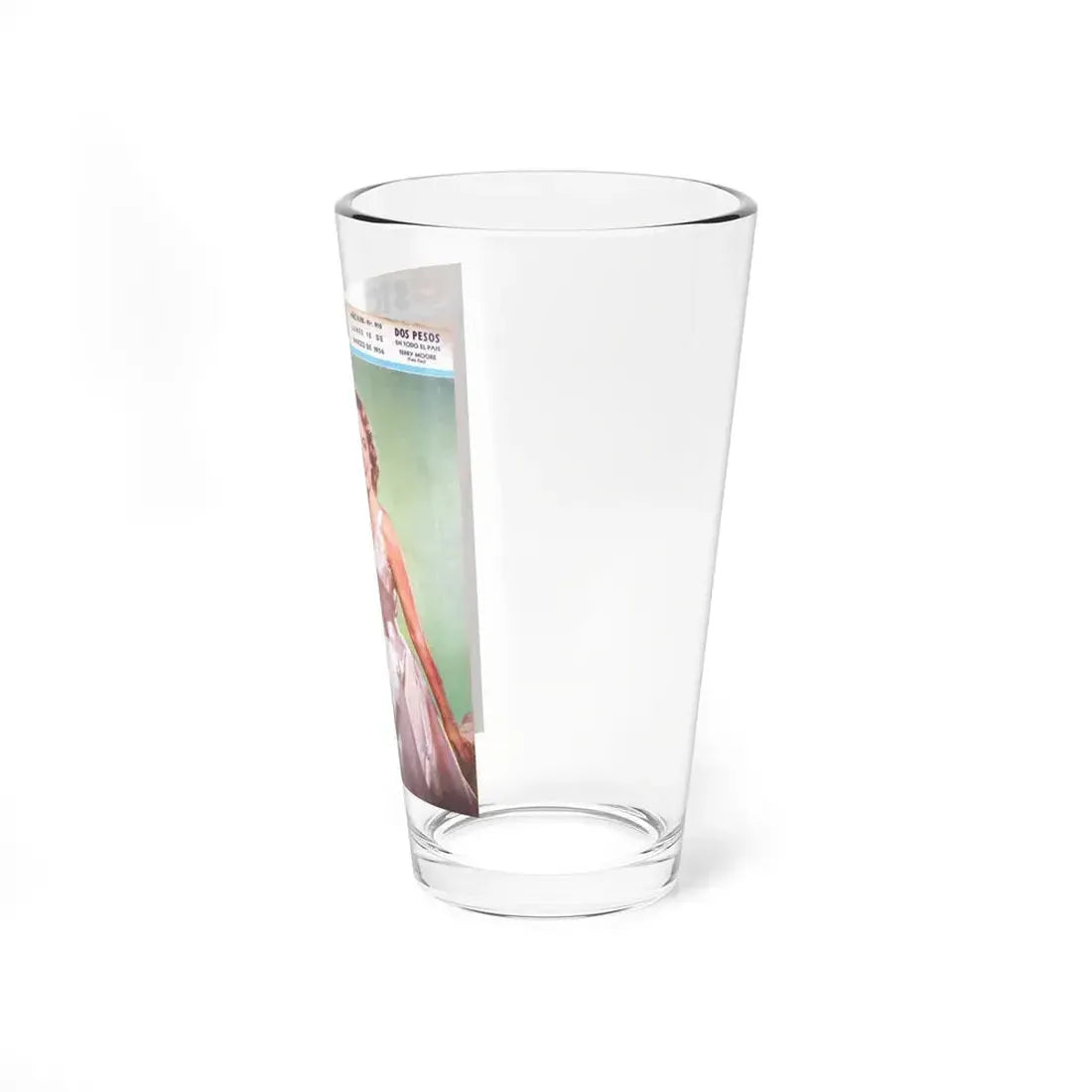 Terry Moore #289 - Turkish Mag. Cover (Vintage Female Icon) Pint Glass 16oz - Go Mug Yourself