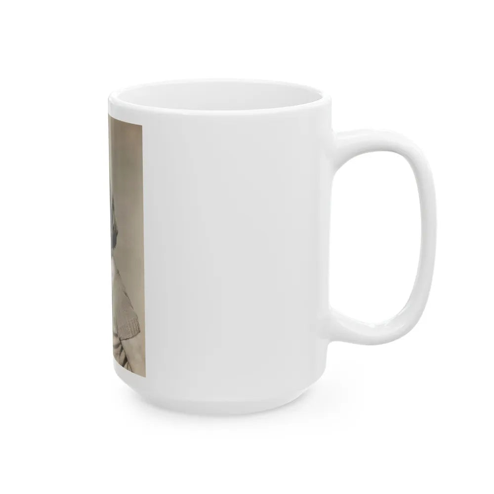Terry Moore #2951 (Vintage Female Icon) White Coffee Mug-Go Mug Yourself