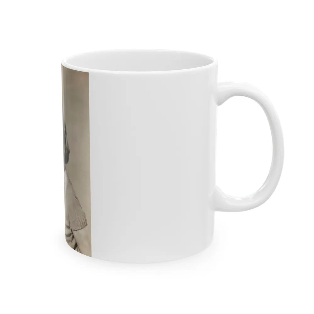 Terry Moore #2951 (Vintage Female Icon) White Coffee Mug-Go Mug Yourself