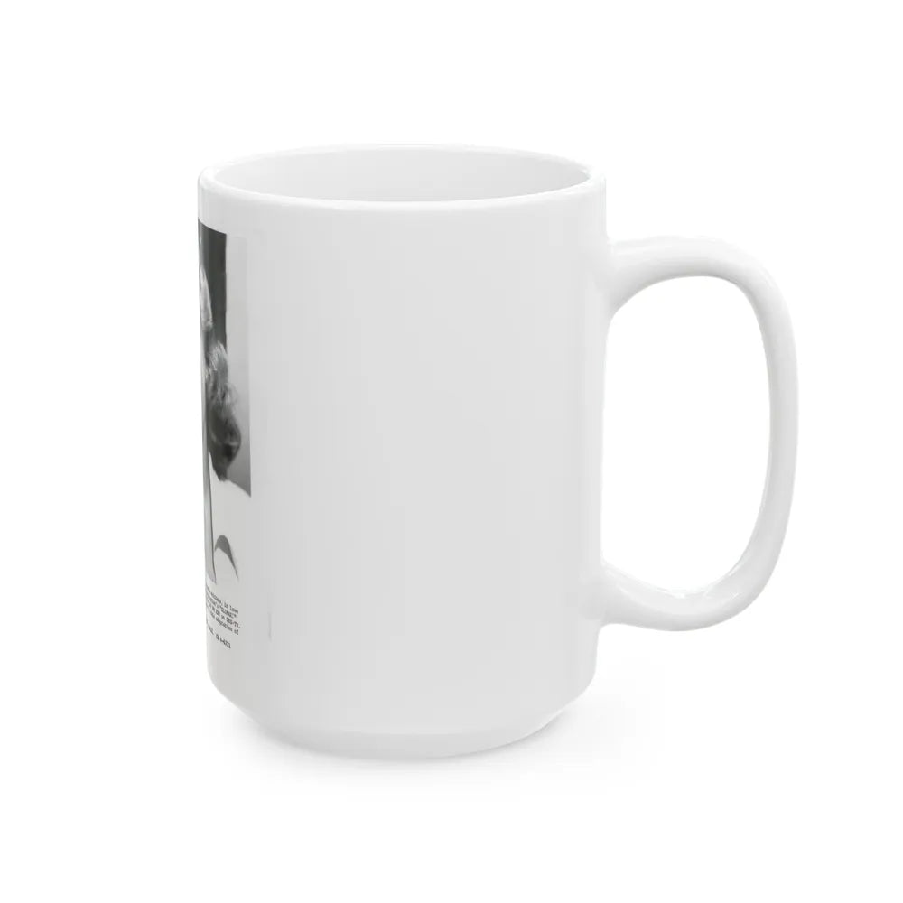 Terry Moore #305 (Vintage Female Icon) White Coffee Mug-Go Mug Yourself