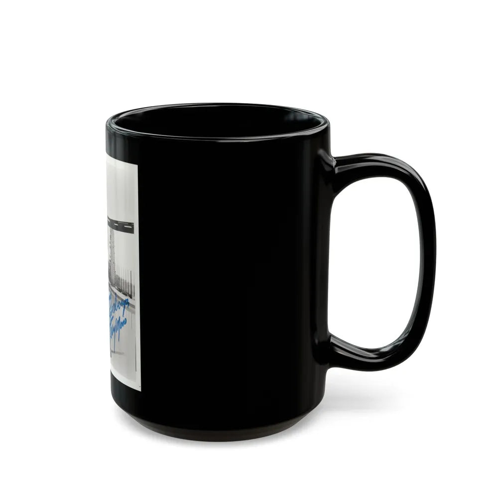 Terry Moore #3071 (Vintage Female Icon) Black Coffee Mug-Go Mug Yourself
