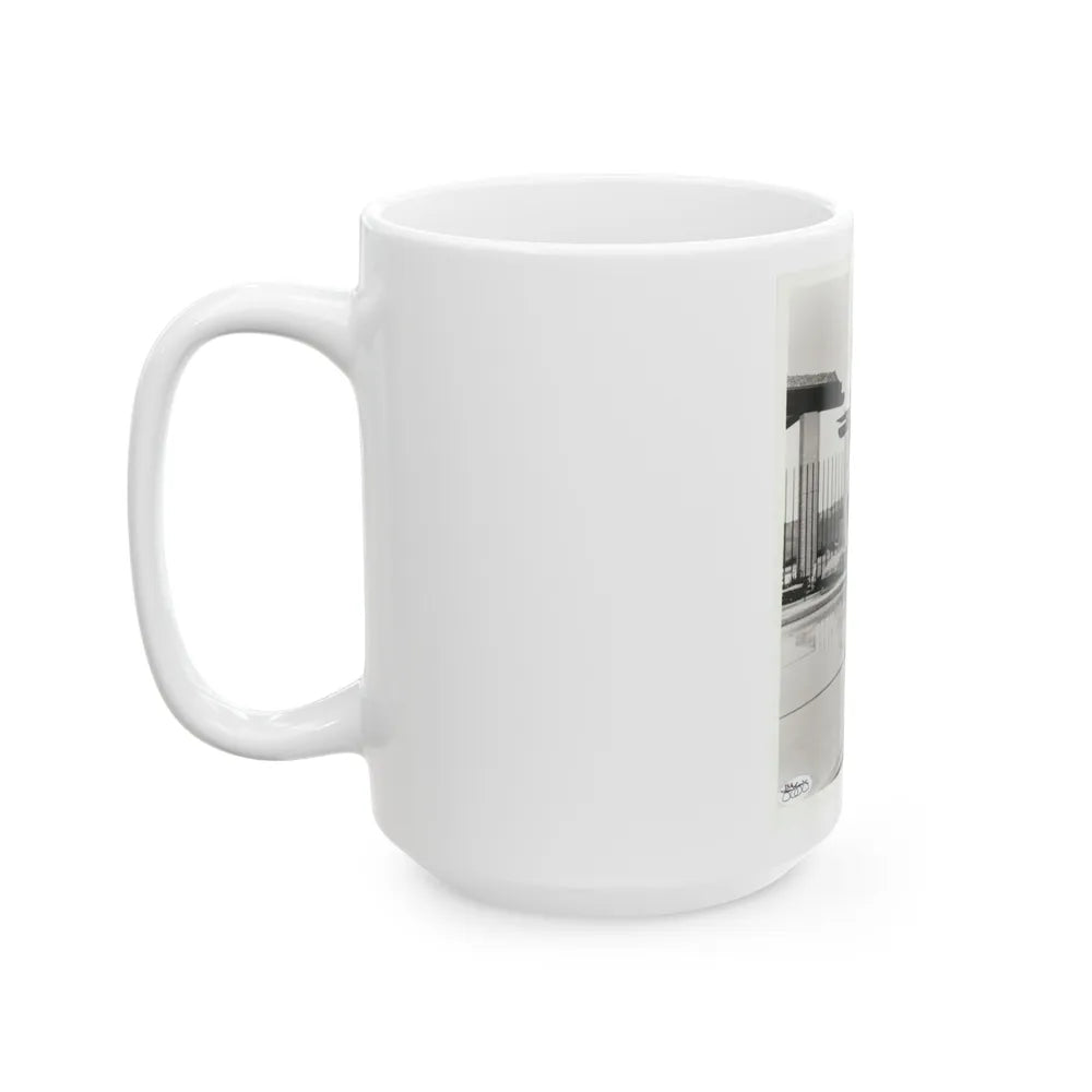 Terry Moore #3071 (Vintage Female Icon) White Coffee Mug-Go Mug Yourself