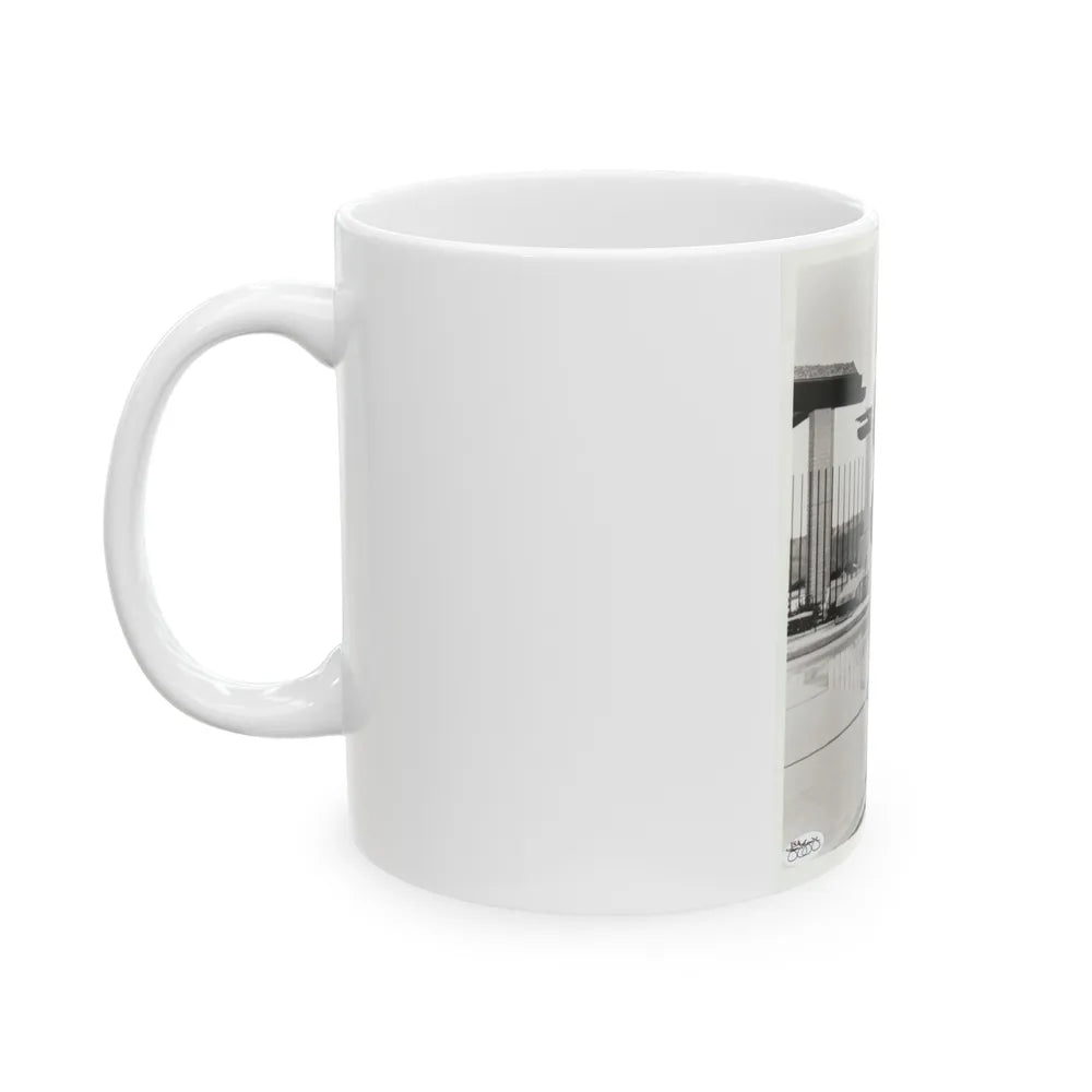 Terry Moore #3071 (Vintage Female Icon) White Coffee Mug-Go Mug Yourself