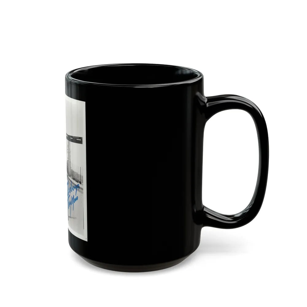 Terry Moore #3072 (Vintage Female Icon) Black Coffee Mug-Go Mug Yourself