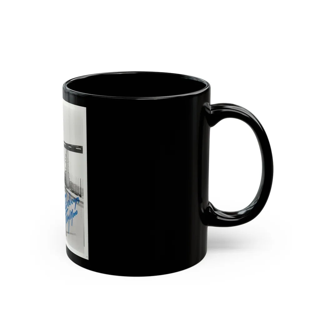 Terry Moore #3072 (Vintage Female Icon) Black Coffee Mug-Go Mug Yourself