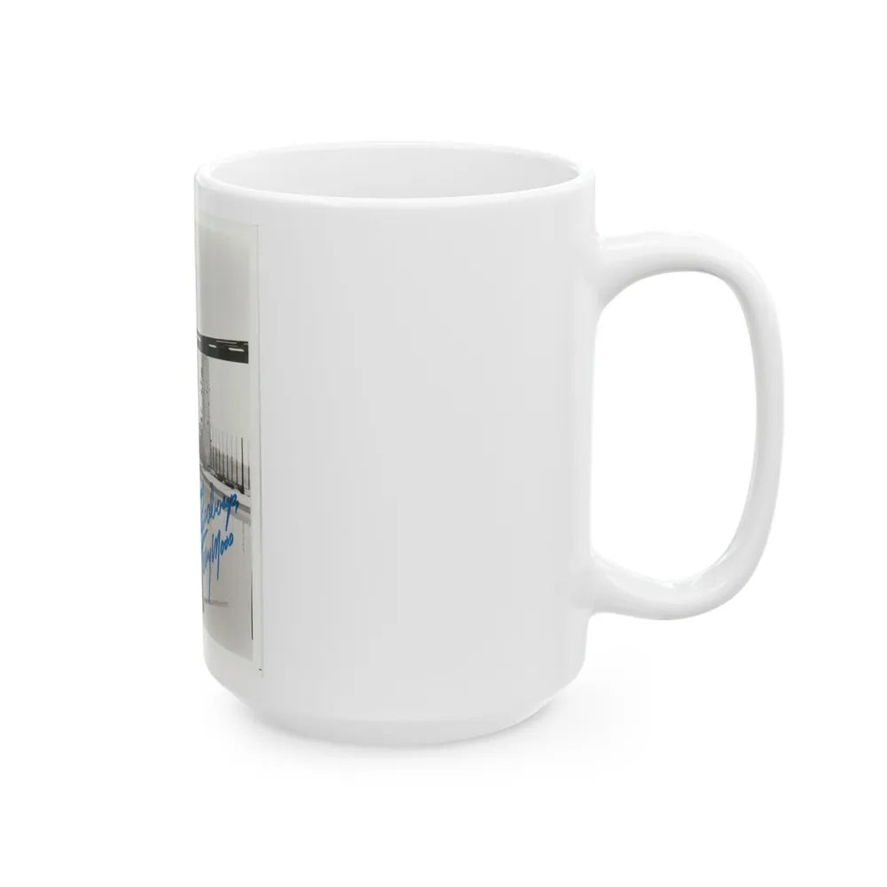 Terry Moore #3072 (Vintage Female Icon) White Coffee Mug-Go Mug Yourself