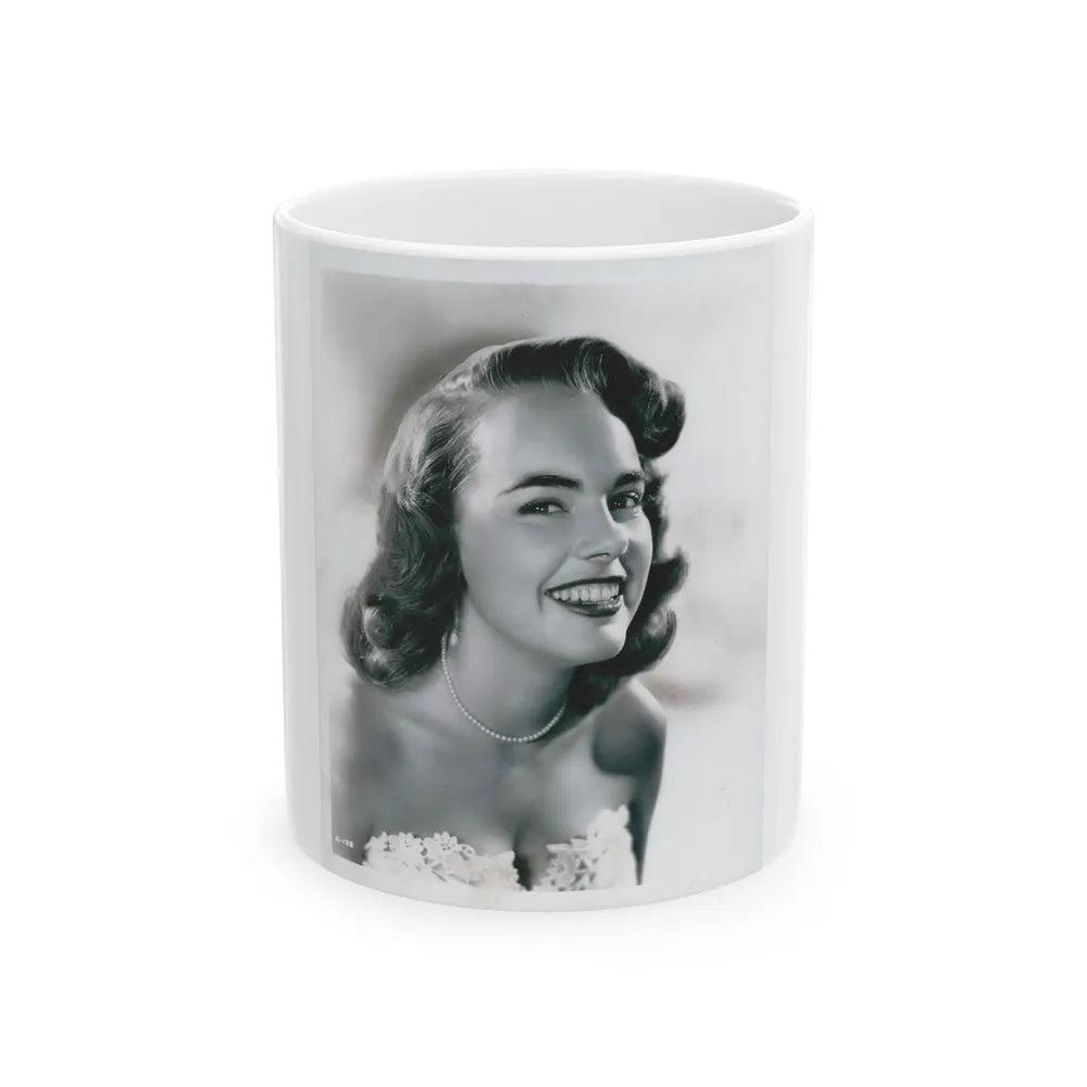 Terry Moore #3111 (Vintage Female Icon) White Coffee Mug-11oz-Go Mug Yourself