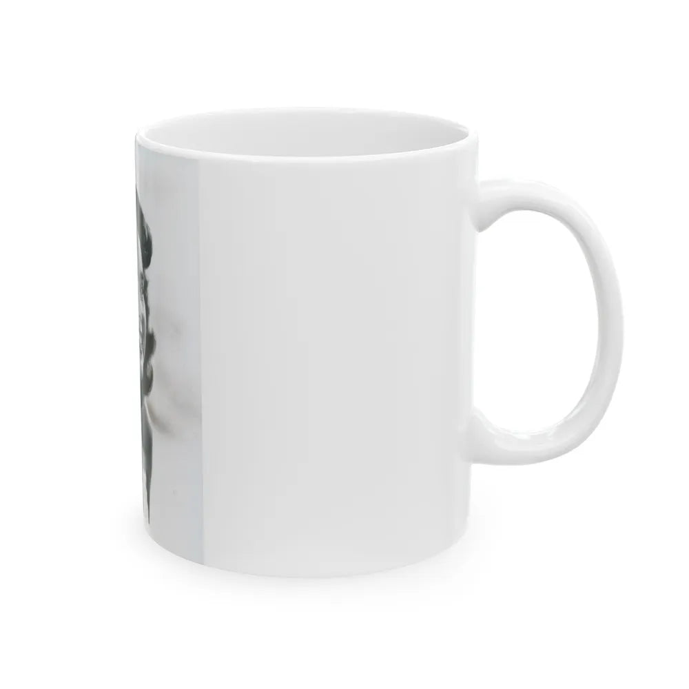 Terry Moore #3111 (Vintage Female Icon) White Coffee Mug-Go Mug Yourself