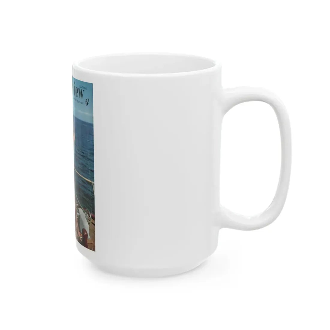 Terry Moore #32 - Mag. Cover (Vintage Female Icon) White Coffee Mug - Go Mug Yourself