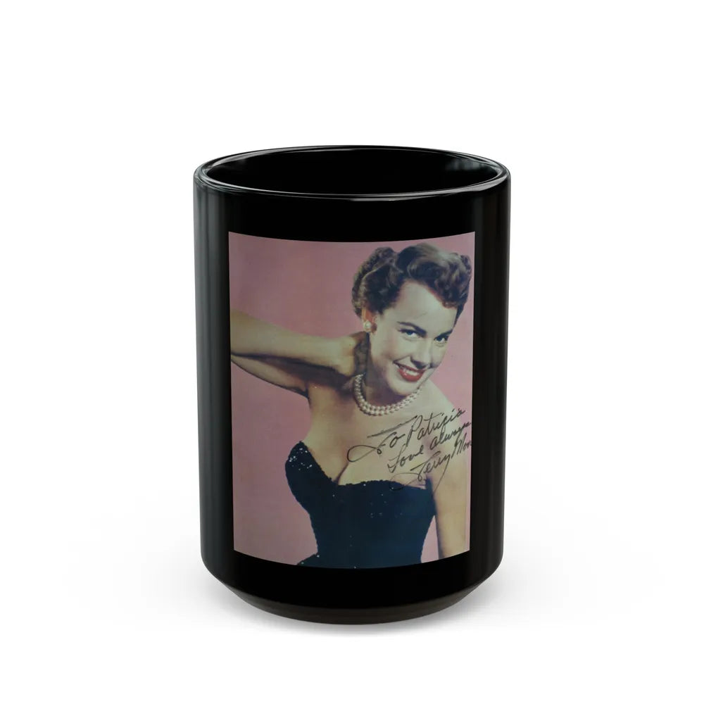 Terry Moore #323 (Vintage Female Icon) Black Coffee Mug-15oz-Go Mug Yourself