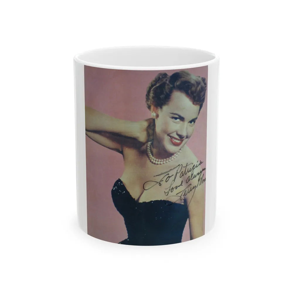 Terry Moore #323 (Vintage Female Icon) White Coffee Mug-11oz-Go Mug Yourself