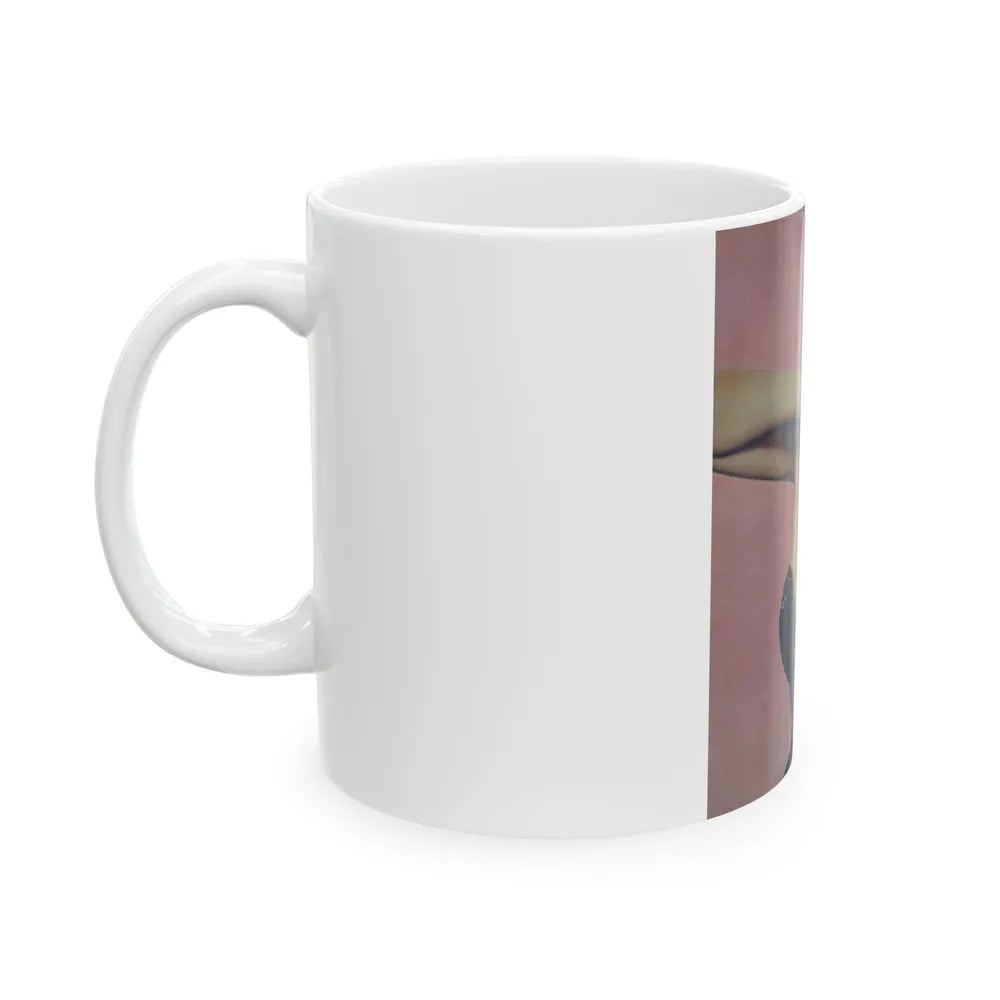 Terry Moore #323 (Vintage Female Icon) White Coffee Mug-Go Mug Yourself