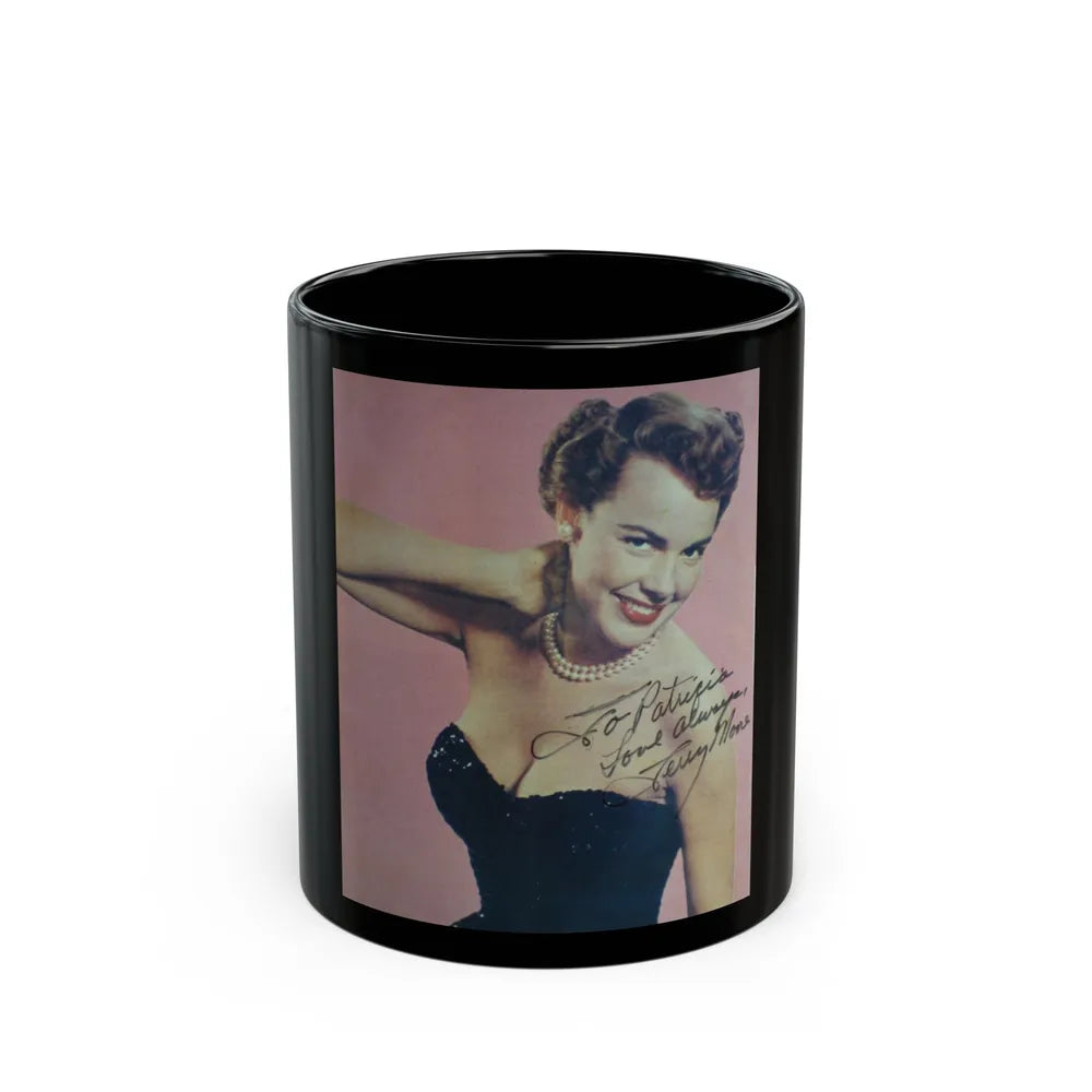 Terry Moore #3231 (Vintage Female Icon) Black Coffee Mug-11oz-Go Mug Yourself