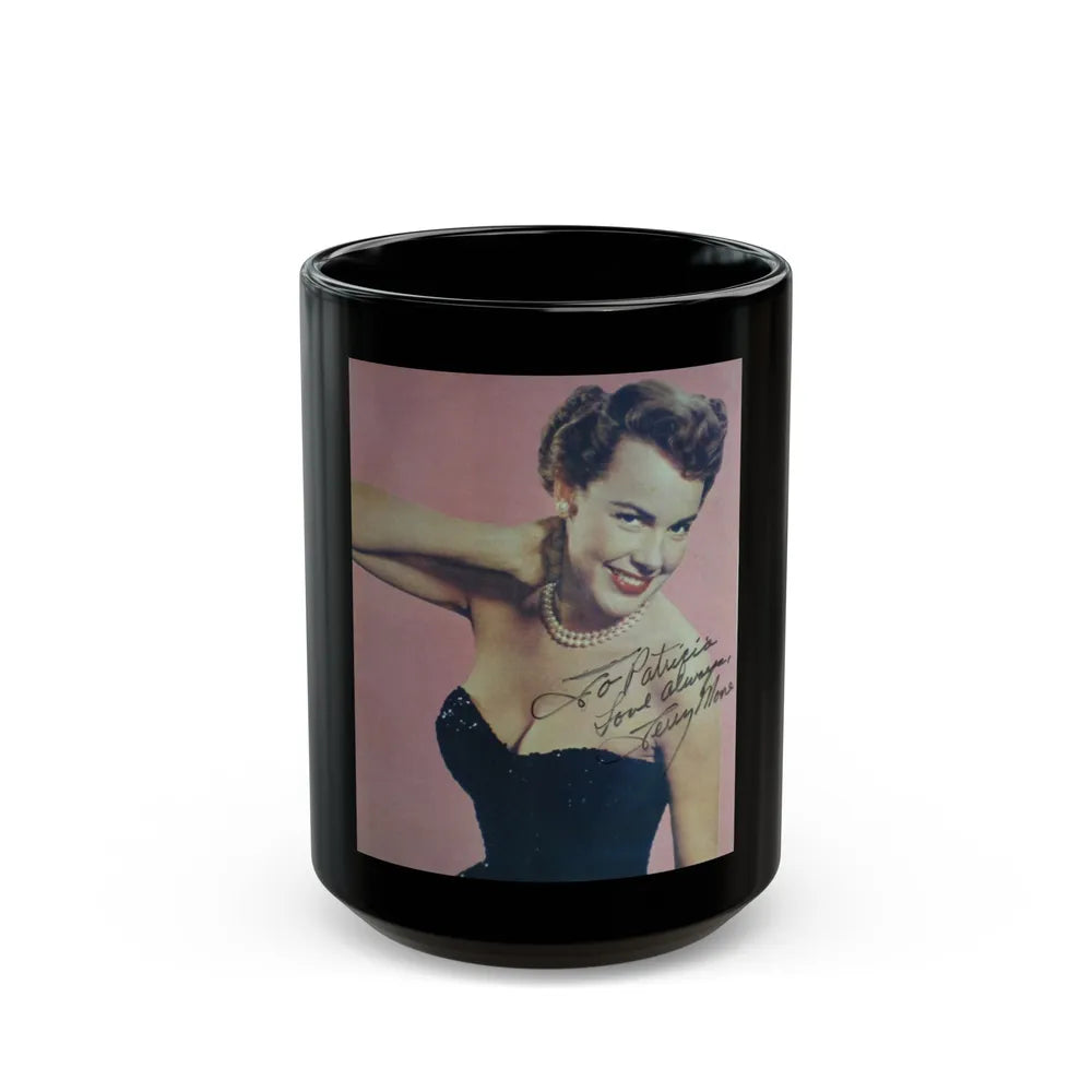 Terry Moore #3231 (Vintage Female Icon) Black Coffee Mug-15oz-Go Mug Yourself