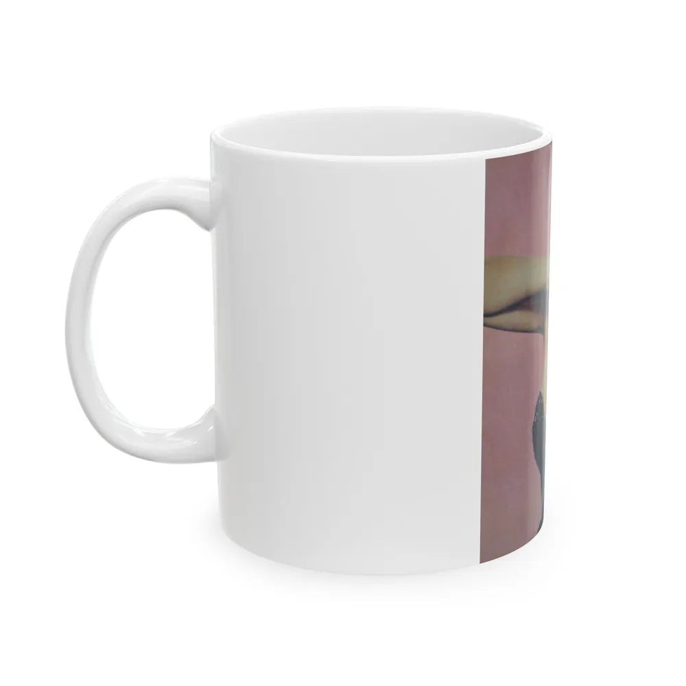 Terry Moore #3231 (Vintage Female Icon) White Coffee Mug-Go Mug Yourself