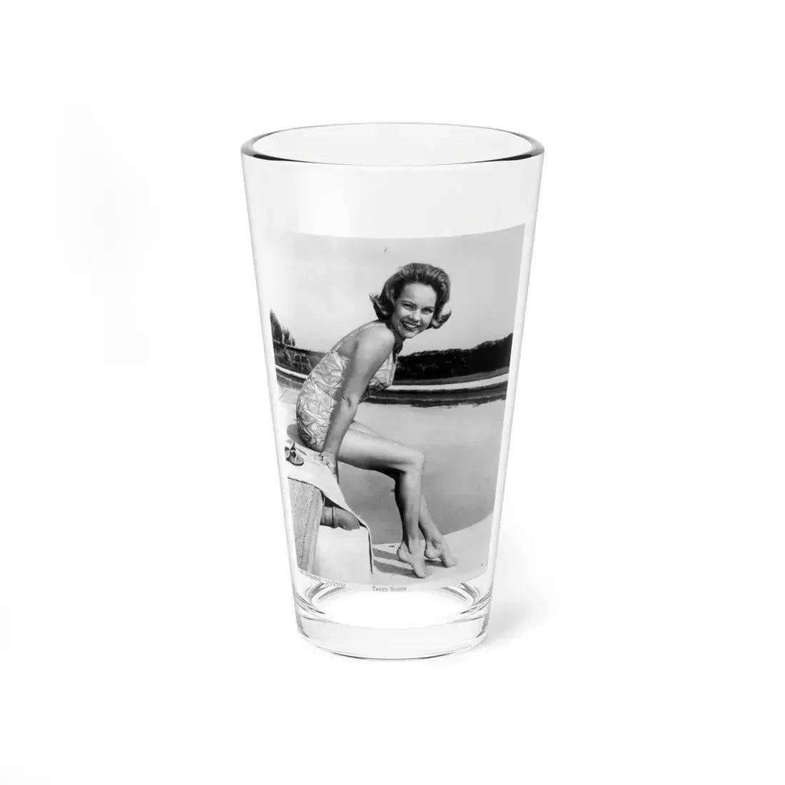 Terry Moore #326 (Vintage Female Icon) Pint Glass 16oz 16oz - Go Mug Yourself