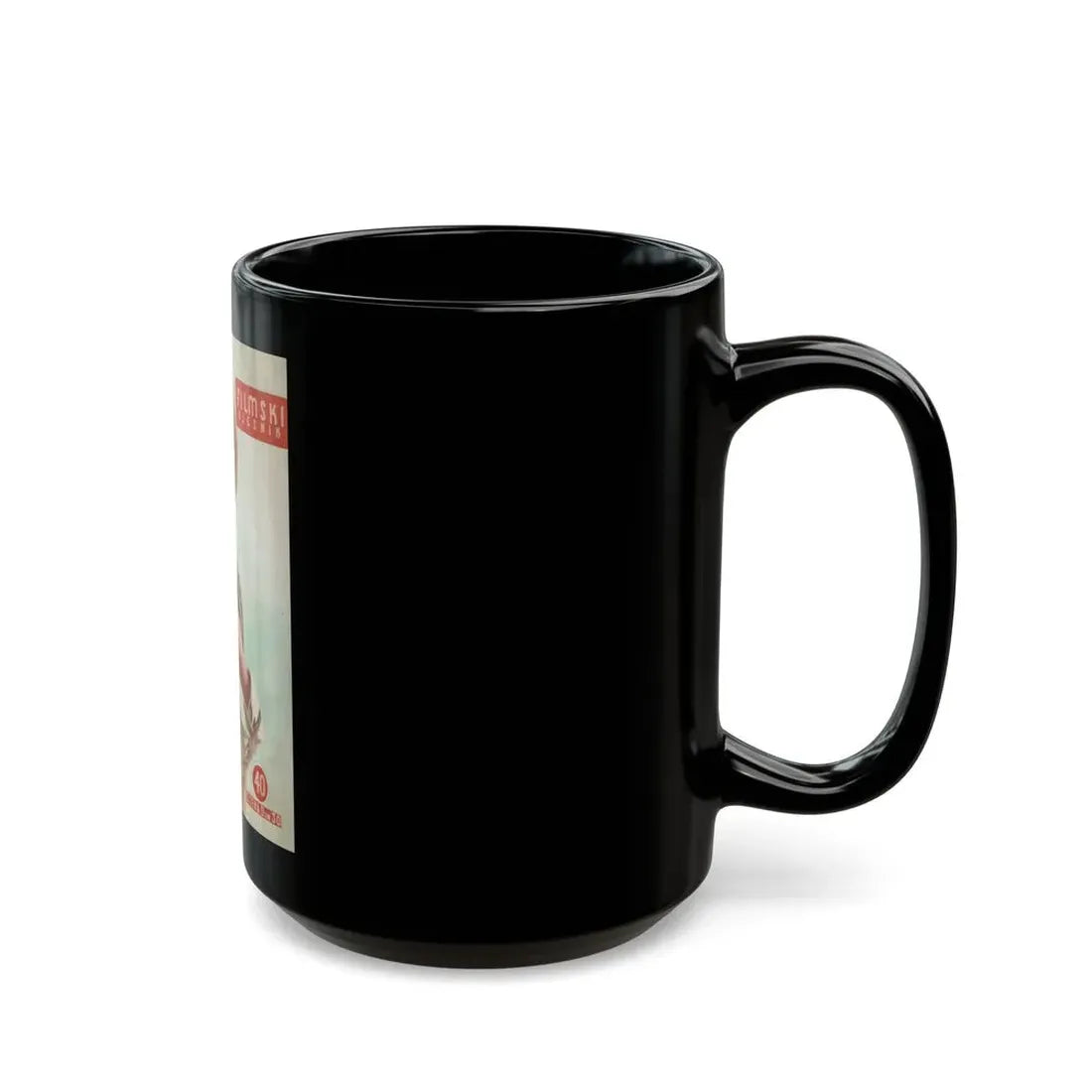 Terry Moore #337 - Mag. Cover (Vintage Female Icon) Black Coffee Mug - Go Mug Yourself