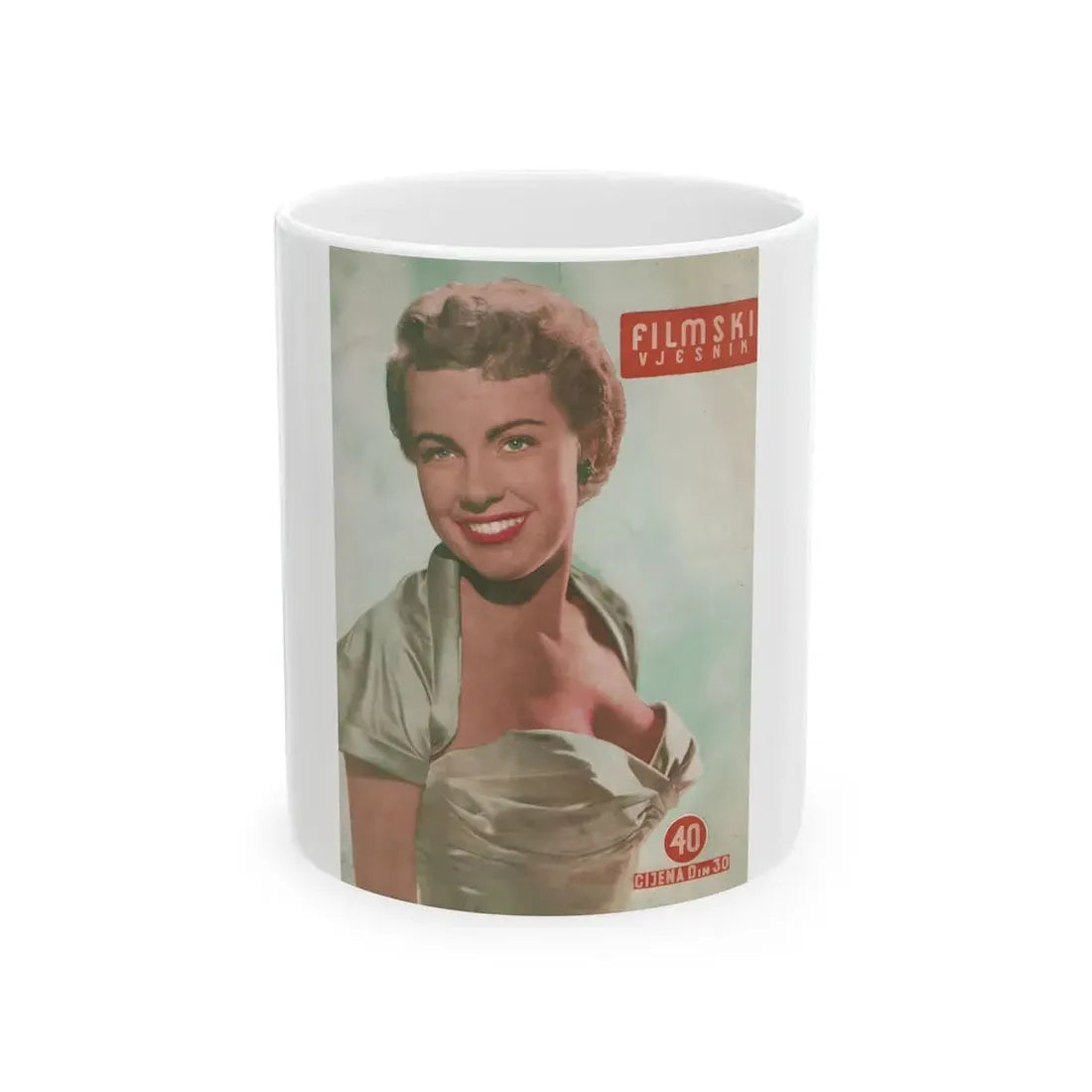 Terry Moore #337 - Mag. Cover (Vintage Female Icon) White Coffee Mug 11oz - Go Mug Yourself