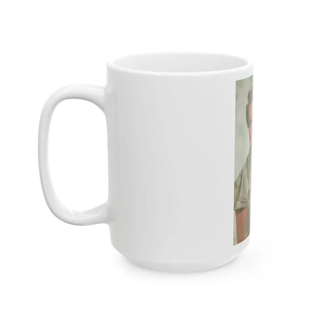 Terry Moore #337 - Mag. Cover (Vintage Female Icon) White Coffee Mug - Go Mug Yourself