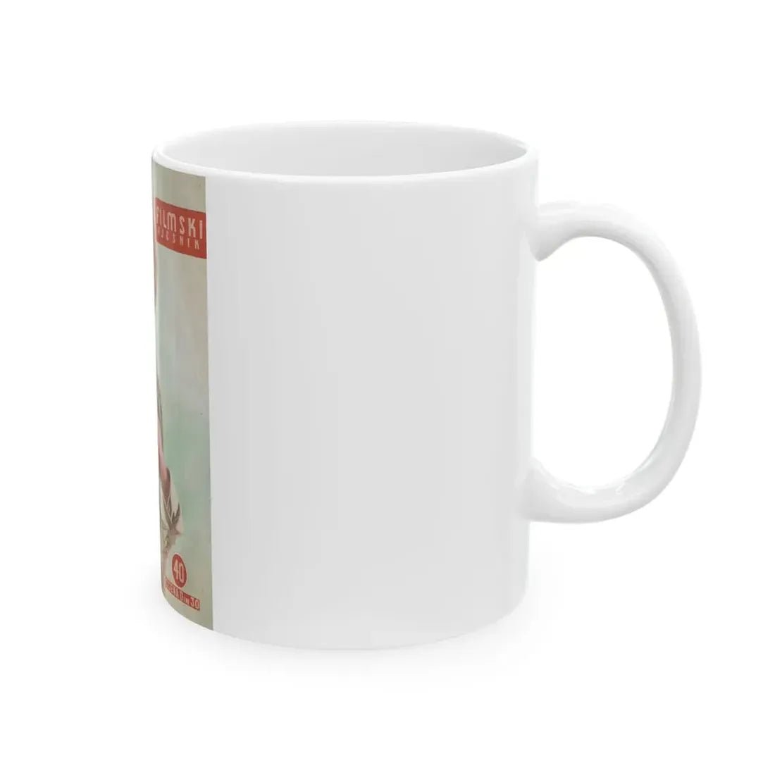 Terry Moore #337 - Mag. Cover (Vintage Female Icon) White Coffee Mug - Go Mug Yourself