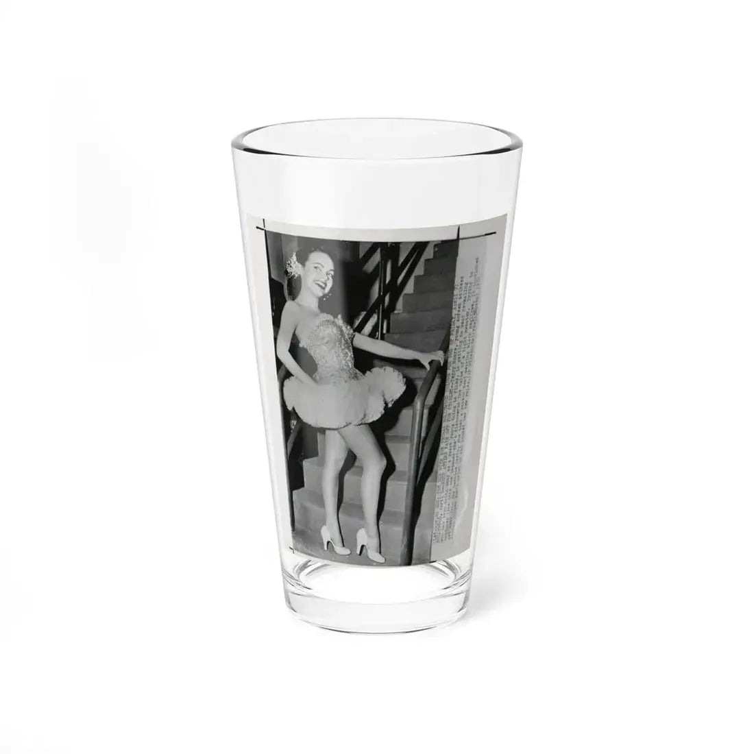 Terry Moore #338 (Vintage Female Icon) Pint Glass 16oz 16oz - Go Mug Yourself
