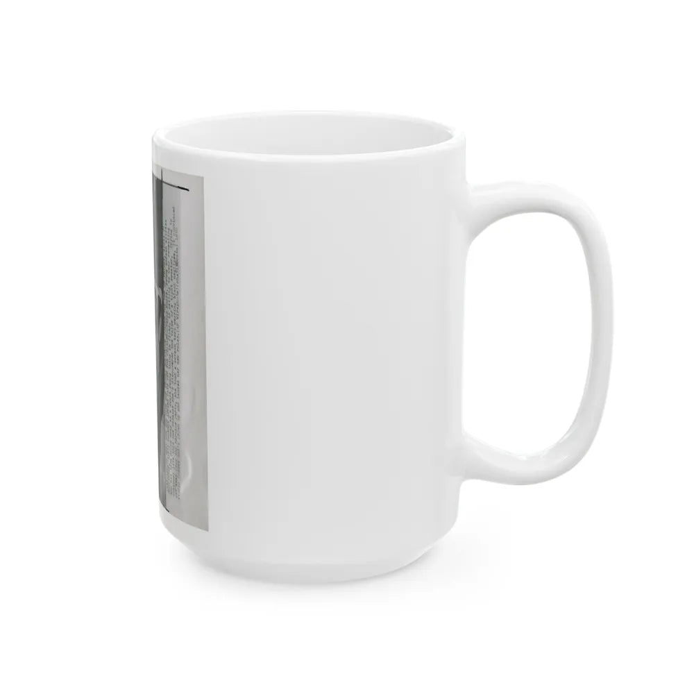 Terry Moore #338 (Vintage Female Icon) White Coffee Mug-Go Mug Yourself