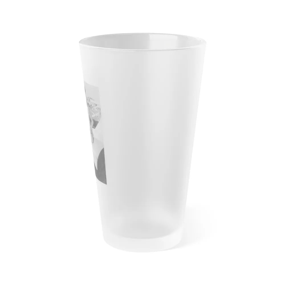 Terry Moore #343 (Vintage Female Icon) Frosted Pint Glass 16oz-Go Mug Yourself