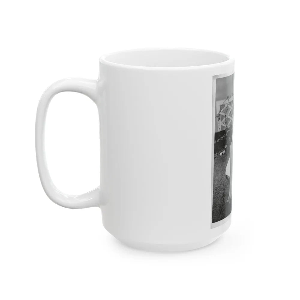 Terry Moore #343 (Vintage Female Icon) White Coffee Mug-Go Mug Yourself