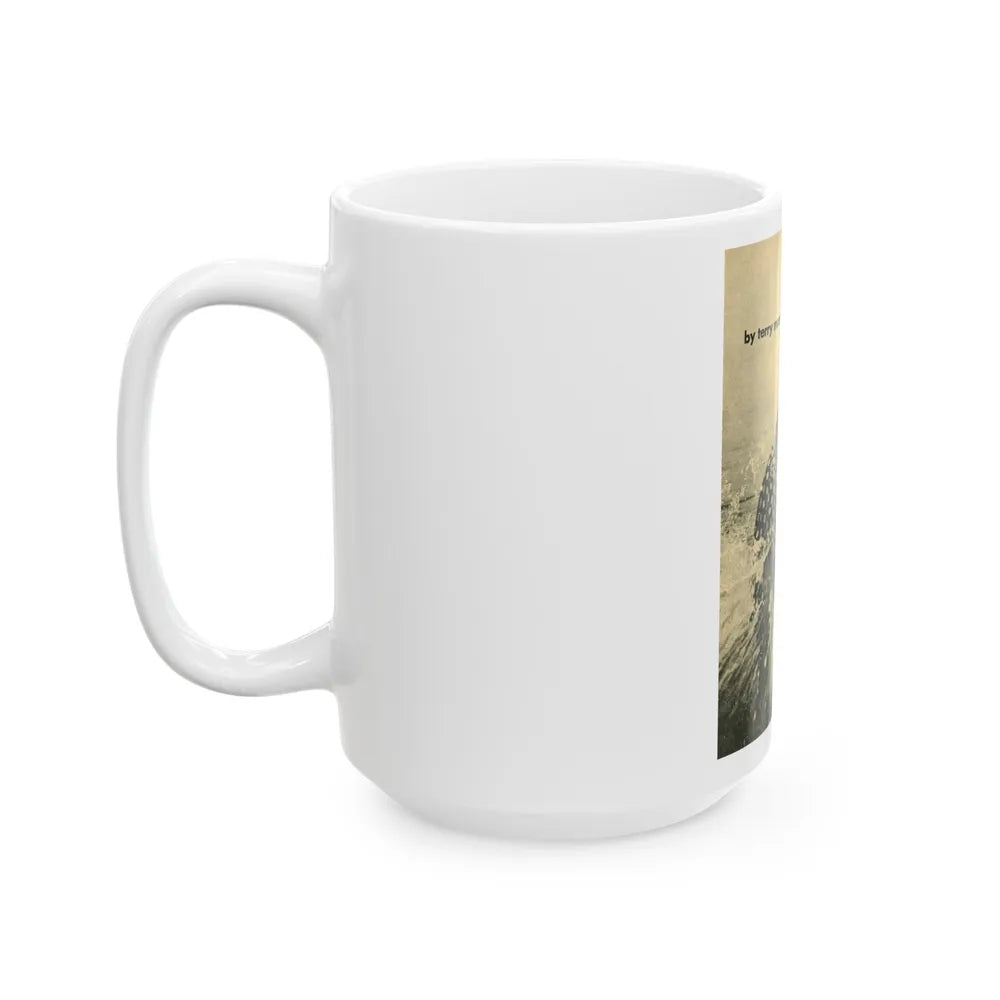 Terry Moore #348 (Vintage Female Icon) White Coffee Mug-Go Mug Yourself
