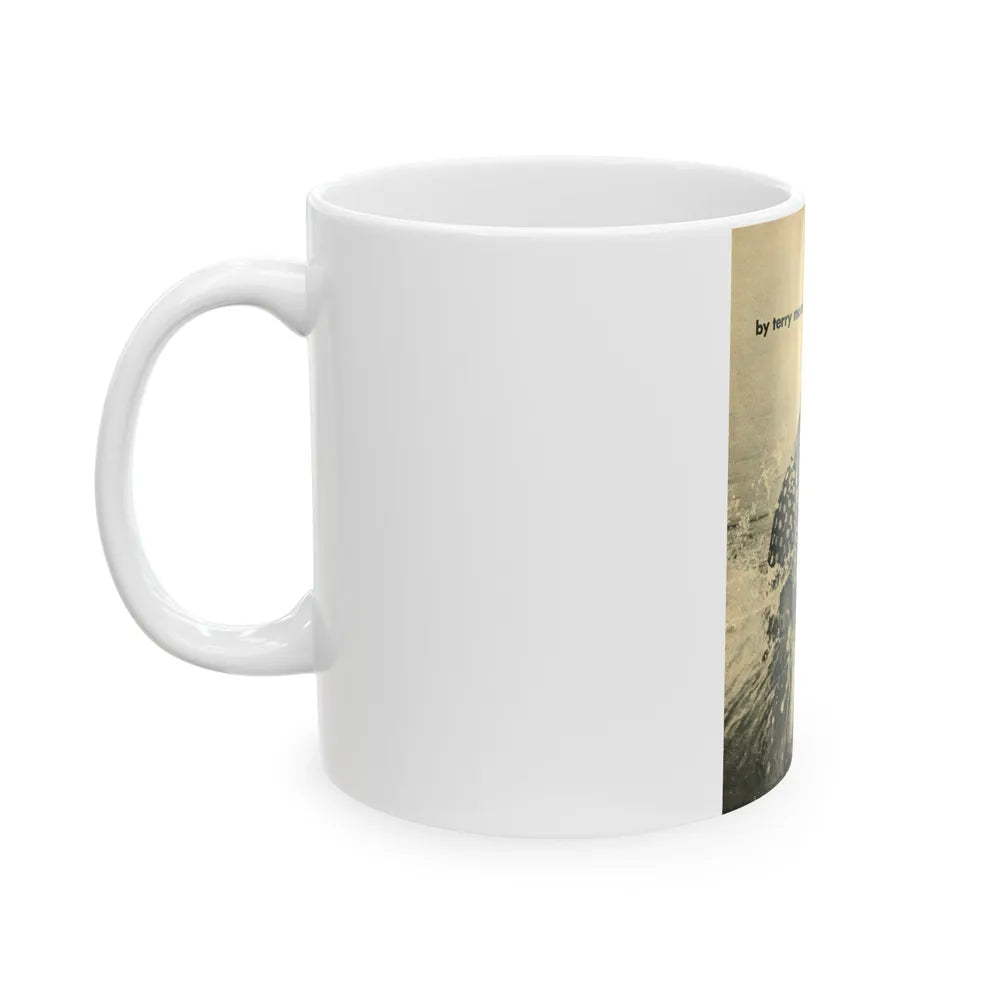 Terry Moore #348 (Vintage Female Icon) White Coffee Mug-Go Mug Yourself