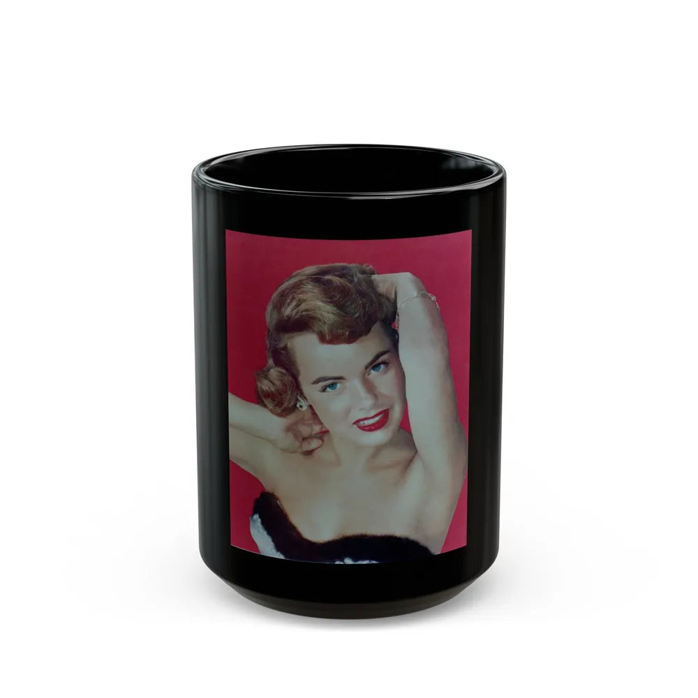 Terry Moore #349 (Vintage Female Icon) Black Coffee Mug-15oz-Go Mug Yourself