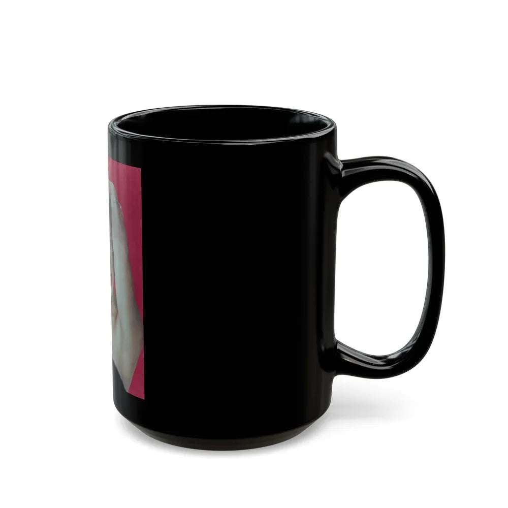 Terry Moore #349 (Vintage Female Icon) Black Coffee Mug-Go Mug Yourself