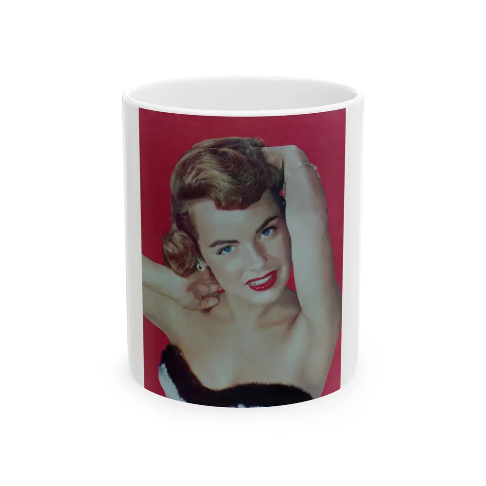 Terry Moore #349 (Vintage Female Icon) White Coffee Mug-11oz-Go Mug Yourself