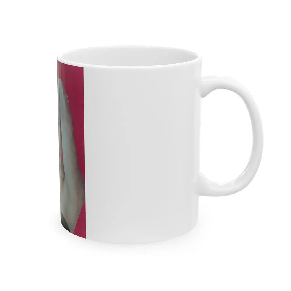 Terry Moore #349 (Vintage Female Icon) White Coffee Mug-Go Mug Yourself
